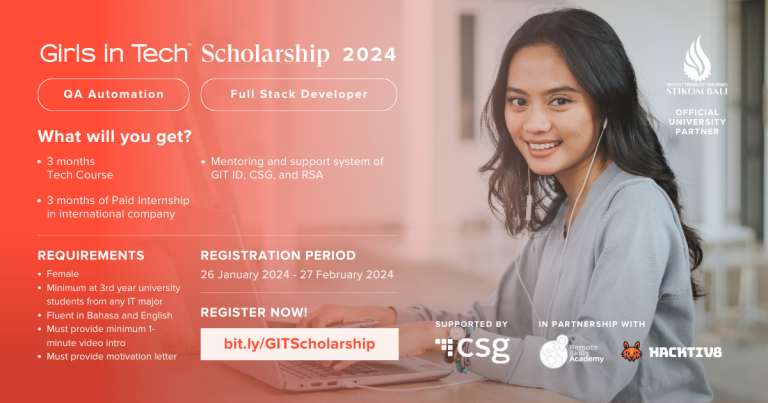 Girls In Tech Scholarship 2024